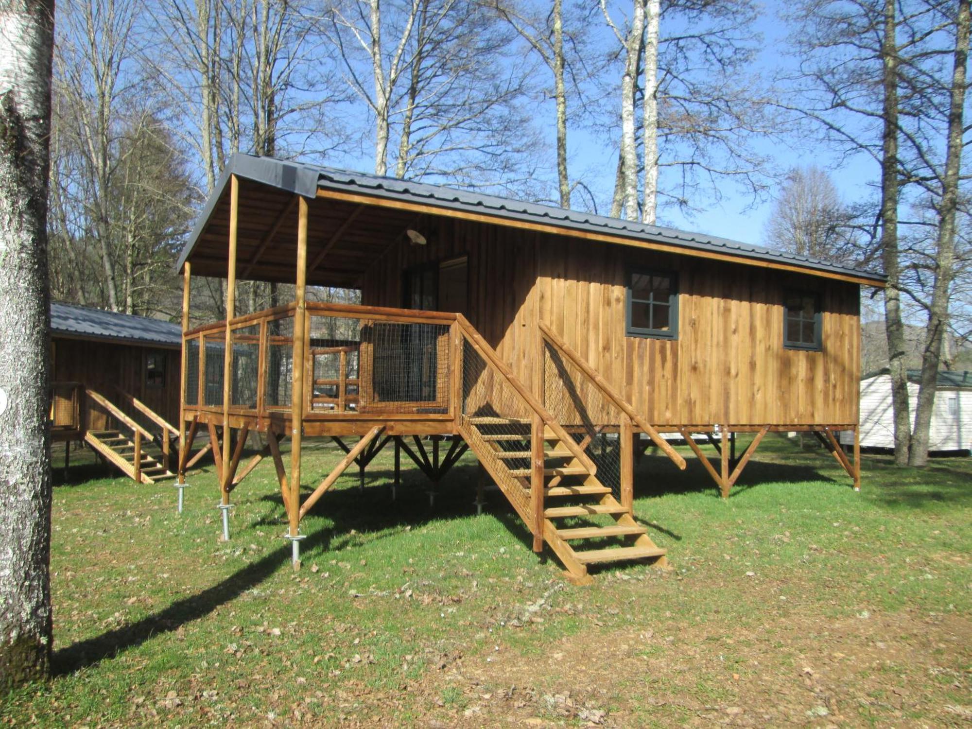 Camping La Borie Basse Condat  Экстерьер фото